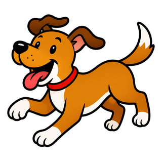 Cash Pot 11 Dog illustration