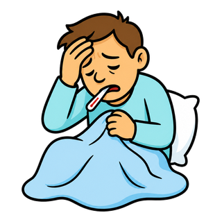 20 Sick Person Cash Pot meaning icon